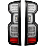 Chevy Silverado 1500 19-26 Ultra Bright OLED Tail Lights (Replaces Factory/OEM Halogen Tail Lights Only) - Multiple Lens
