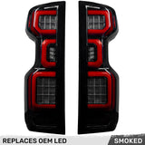 Chevy Silverado 2500/3500 24-26 Ultra Bright OLED Tail Lights (Replaces Factory/OEM LED Tail Lights Only) - Multiple Lens