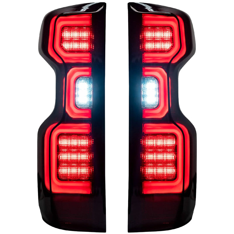 Chevy Silverado 1500 19-25 Ultra Bright OLED Tail Lights (Replaces Factory/OEM LED Tail Lights Only) - Multiple Lens