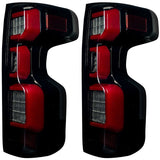 Chevy Silverado 2500/3500 20-23 Ultra Bright OLED Tail Lights (Replaces Factory/OEM LED Tail Lights Only) - Multiple Lens