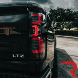 Chevy Silverado 2500/3500 24-26 Ultra Bright OLED Tail Lights (Replaces Factory/OEM LED Tail Lights Only) - Multiple Lens
