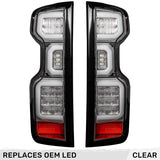 Chevy Silverado 2500/3500 24-26 Ultra Bright OLED Tail Lights (Replaces Factory/OEM LED Tail Lights Only) - Multiple Lens