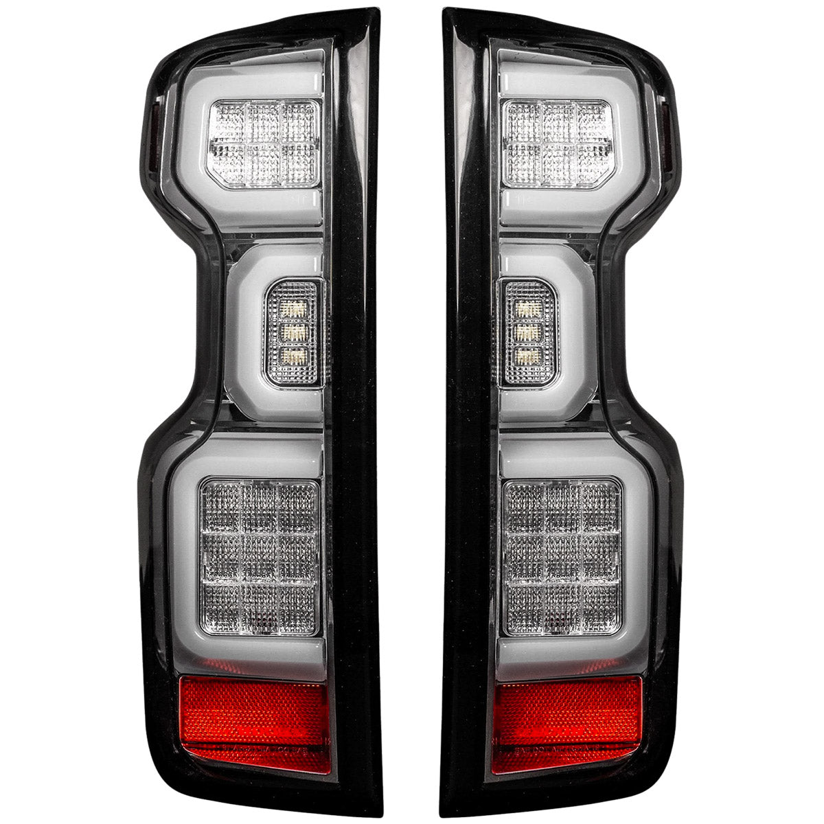 Chevy Silverado 2500/3500 24-26 Ultra Bright OLED Tail Lights (Replaces Factory/OEM LED Tail Lights Only) - Multiple Lens