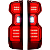 Chevy Silverado 2500/3500 24-26 Ultra Bright OLED Tail Lights (Replaces Factory/OEM LED Tail Lights Only) - Multiple Lens