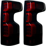 Chevy Silverado 2500/3500 20-23 Ultra Bright OLED Tail Lights (Replaces Factory/OEM LED Tail Lights Only) - Multiple Lens
