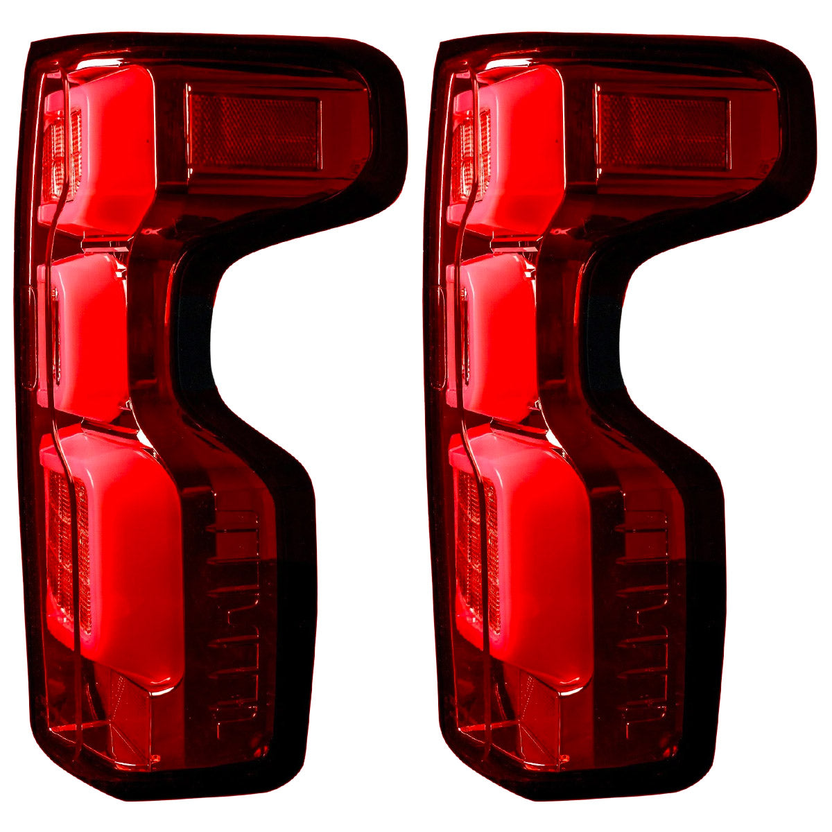 Chevy Silverado 2500/3500 20-23 Ultra Bright OLED Tail Lights (Replaces Factory/OEM LED Tail Lights Only) - Multiple Lens