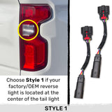 Wiring Harness Adapter Kit for # 264397LED Series for Compatibility with Chevy Silverado 24-26 2500/3500 Tail Lights