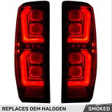 GMC Sierra 2500/3500 20-23 Ultra Bright OLED Tail Lights (Replaces Factory/OEM Halogen Tail Lights Only) - Multiple Lens