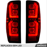 GMC Sierra 2500/3500 20-23 Ultra Bright OLED Tail Lights (Replaces Factory/OEM LED Tail Lights Only) - Multiple Lens