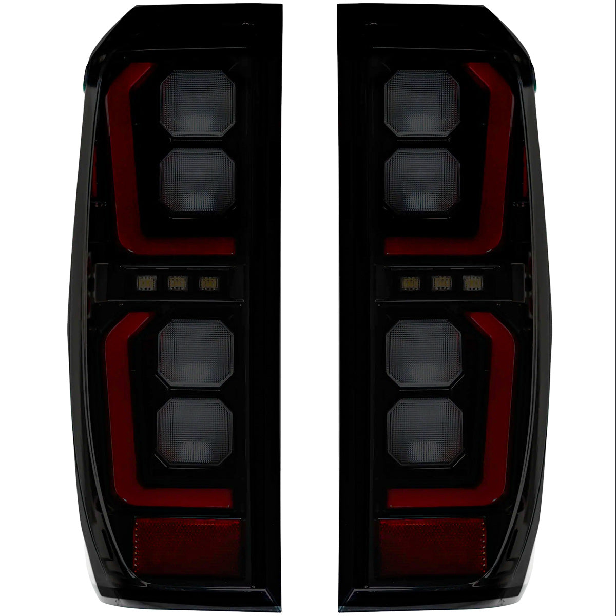 GMC Sierra 2500/3500 20-23 Ultra Bright OLED Tail Lights (Replaces Factory/OEM LED Tail Lights Only) - Multiple Lens