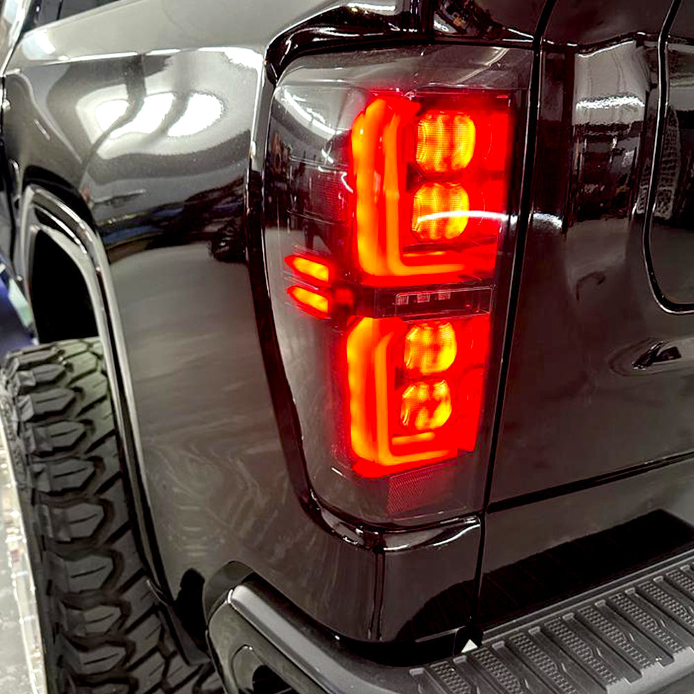 GMC Sierra 2500/3500 20-23 Ultra Bright OLED Tail Lights (Replaces Factory/OEM LED Tail Lights Only) - Multiple Lens