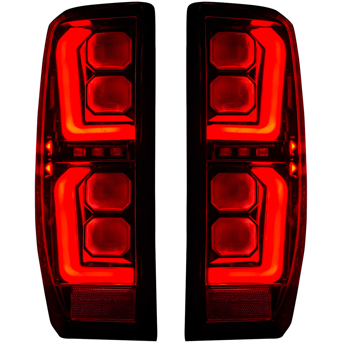 GMC Sierra 1500 19-26 Ultra Bright OLED Tail Lights (Replaces Factory/OEM Halogen Tail Lights Only) - Multiple Lens