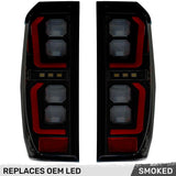 GMC Sierra 2500/3500 20-23 Ultra Bright OLED Tail Lights (Replaces Factory/OEM LED Tail Lights Only) - Multiple Lens