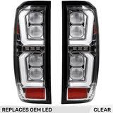 GMC Sierra 1500 19-26 Ultra Bright OLED Tail Lights (Replaces Factory/OEM LED Tail Lights Only) - Multiple Lens