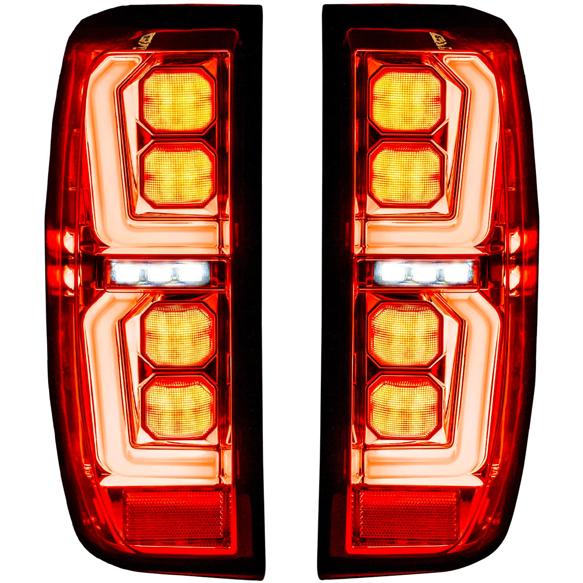 GMC Sierra 1500 19-26 Ultra Bright OLED Tail Lights (Replaces Factory/OEM LED Tail Lights Only) - Multiple Lens