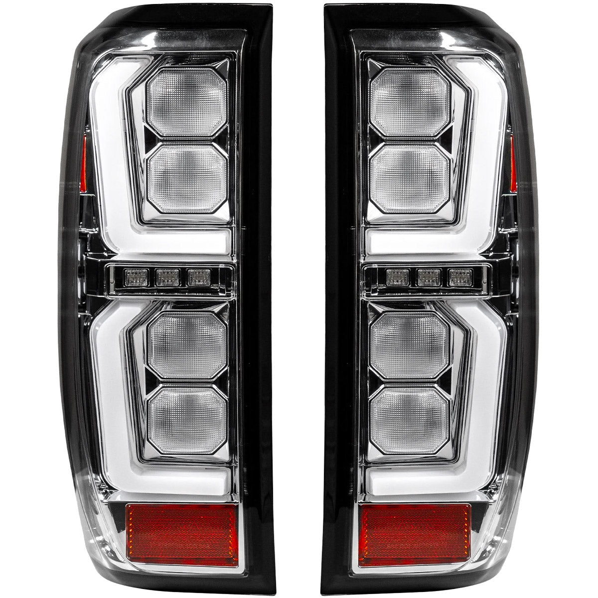 GMC Sierra 1500 19-26 Ultra Bright OLED Tail Lights (Replaces Factory/OEM LED Tail Lights Only) - Multiple Lens
