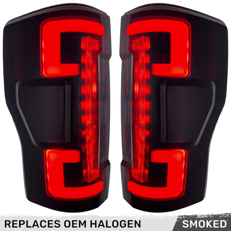 Ford Super Duty 20-22 Ultra Bright OLED Tail Lights (Replaces Factory/OEM Halogen) - Multiple Lens