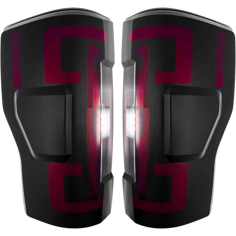 Ford Super Duty 17-19 Ultra Bright OLED Tail Lights (Replaces Factory/OEM Halogen) - Multiple Lens