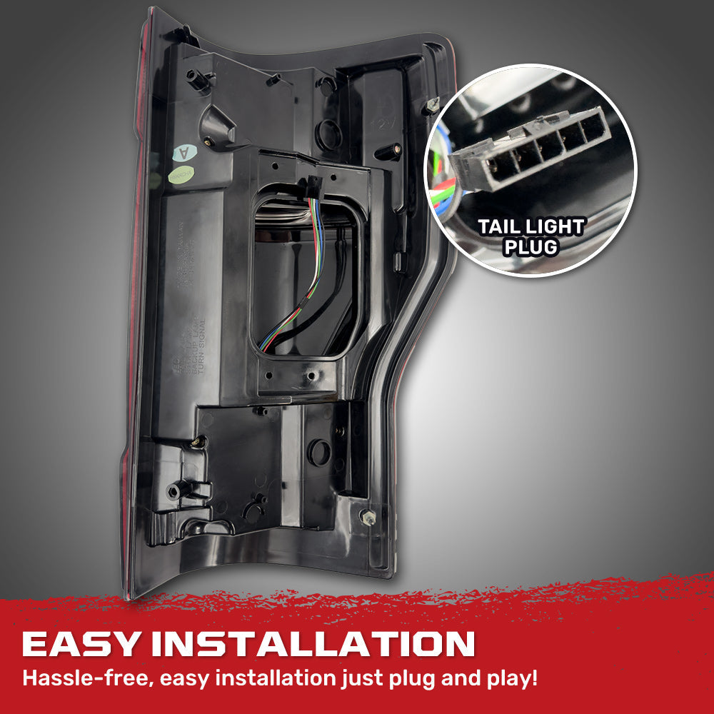 Ford Super Duty 17-19 Ultra Bright OLED Tail Lights (Replaces Factory/OEM LED) - Multiple Lens