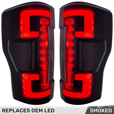 Ford Super Duty 20-22 Ultra Bright OLED Tail Lights (Replaces Factory/OEM LED) - Multiple Lens