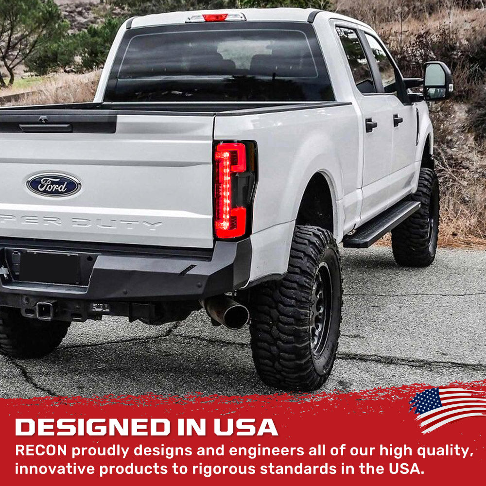 Ford Super Duty 20-22 Ultra Bright OLED Tail Lights (Replaces Factory/OEM Halogen) - Multiple Lens RECON Ford Super Duty 20-22 Ultra Bright OLED Tail Lights (Replaces Factory/OEM Halogen) - Multiple Lens Ford Super Duty 20-22 Ultra Bright OLED Tail Lights (Replaces Factory/OEM Halogen) - Multiple Lens Ford Super Duty 20-22 Ultra Bright OLED Tail Lights (Replaces Factory/OEM Halogen) - Multiple Lens Ford Super Duty 20-22 Ultra Bright OLED Tail Lights (Replaces Factory/OEM Halogen) - Multiple Lens
