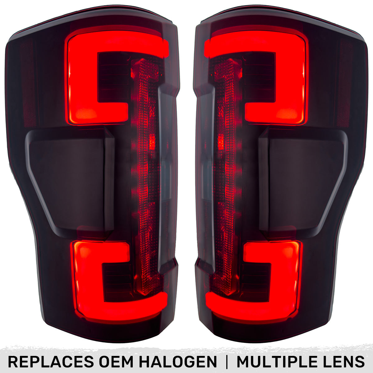 Ford Super Duty 20-22 Ultra Bright OLED Tail Lights (Replaces Factory/OEM Halogen) - Multiple Lens RECON Ford Super Duty 20-22 Ultra Bright OLED Tail Lights (Replaces Factory/OEM Halogen) - Multiple Lens Ford Super Duty 20-22 Ultra Bright OLED Tail Lights (Replaces Factory/OEM Halogen) - Multiple Lens Ford Super Duty 20-22 Ultra Bright OLED Tail Lights (Replaces Factory/OEM Halogen) - Multiple Lens Ford Super Duty 20-22 Ultra Bright OLED Tail Lights (Replaces Factory/OEM Halogen) - Multiple Lens
