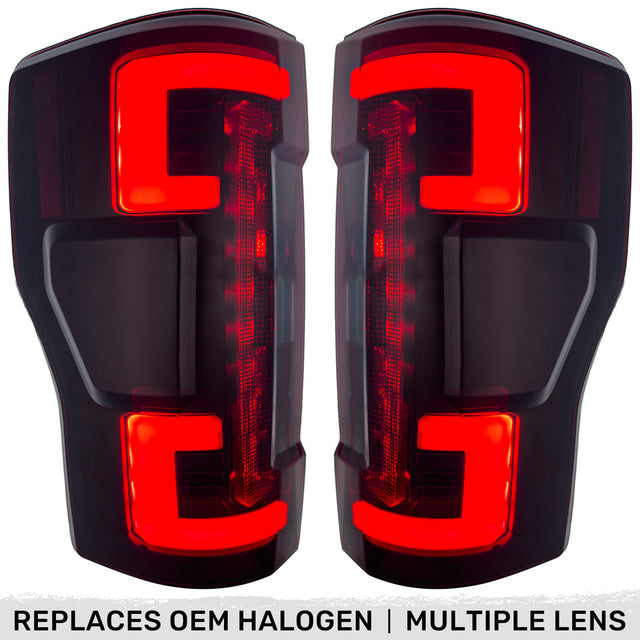 Ford Super Duty 20-22 Ultra Bright OLED Tail Lights (Replaces Factory/OEM Halogen) - Multiple Lens RECON Ford Super Duty 20-22 Ultra Bright OLED Tail Lights (Replaces Factory/OEM Halogen) - Multiple Lens Ford Super Duty 20-22 Ultra Bright OLED Tail Lights (Replaces Factory/OEM Halogen) - Multiple Lens Ford Super Duty 20-22 Ultra Bright OLED Tail Lights (Replaces Factory/OEM Halogen) - Multiple Lens Ford Super Duty 20-22 Ultra Bright OLED Tail Lights (Replaces Factory/OEM Halogen) - Multiple Lens