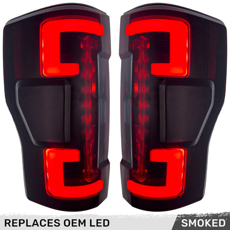 Ford Super Duty 20-22 Ultra Bright OLED Tail Lights (Replaces Factory/OEM LED) - Multiple Lens