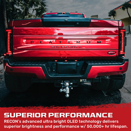 Ford Super Duty 20-22 Ultra Bright OLED Tail Lights (Replaces Factory/OEM Halogen) - Multiple Lens