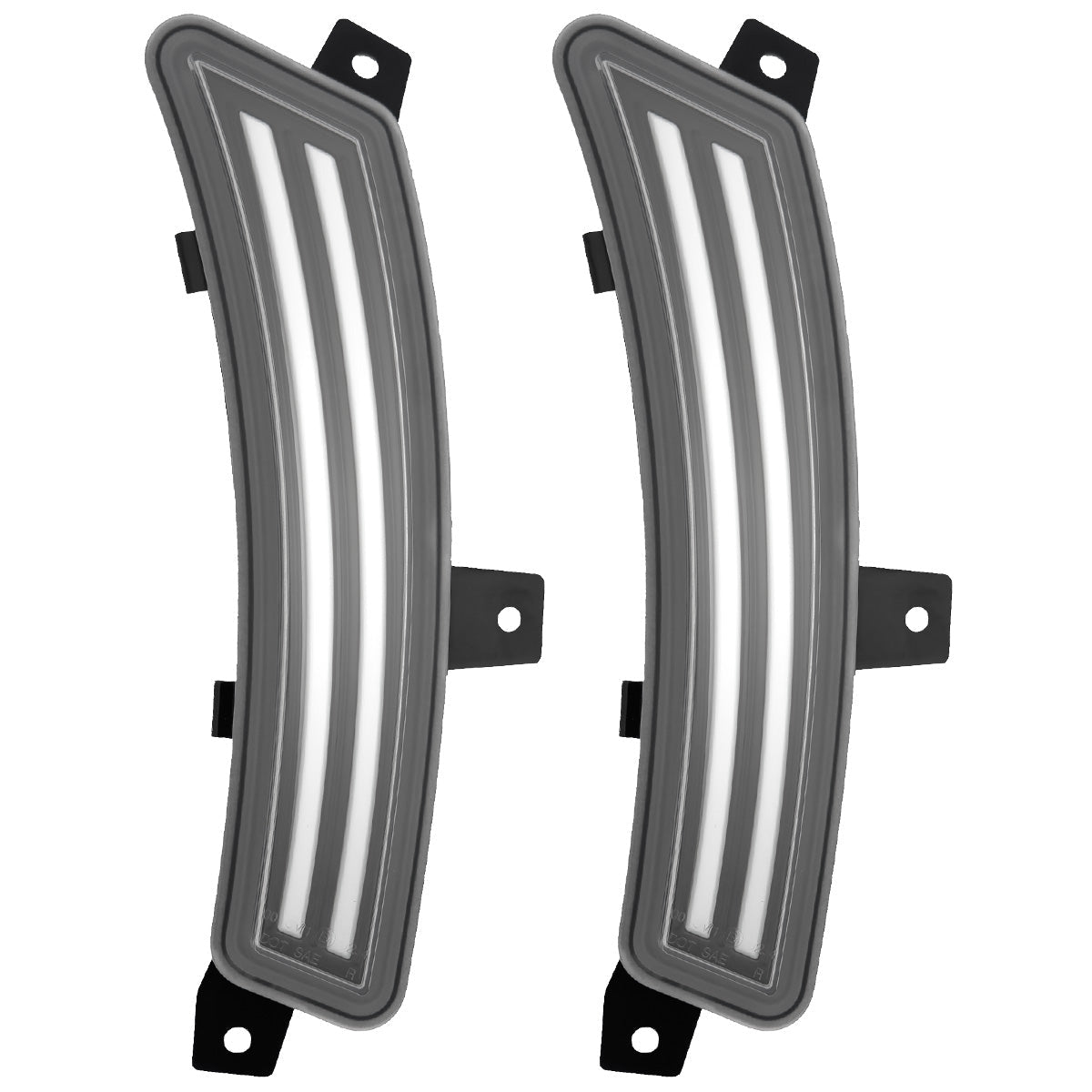 Cadillac 25-26 Escalade & GMC Yukon & Chevy Tahoe/Suburban OLED Front Fender Lens Ultra Bright LED Lights - Multiple Options