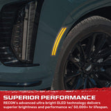 Cadillac 25-26 Escalade & GMC Yukon & Chevy Tahoe/Suburban OLED Front Fender Lens Ultra Bright LED Lights - Multiple Options