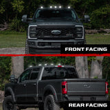 Ford Super Duty 23-26 5-PC Cab Roof Lights 2-Way Front & Rear Facing Ultra High-Power LED (Replaces Factory/OEM Cab Lights Only) - Multiple Options