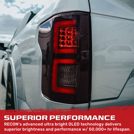 Ford F150 18-20 Ultra Bright OLED Tail Lights (Replaces Factory/OEM Halogen) - Multiple Lens