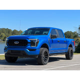 Ford F150 21-23 Full LED Projector Headlights w/ Ultra High Power Smooth OLED DRL & Scanning Switchback Amber Turn Signals (Replaces OEM Halogen Only) - Multiple Options