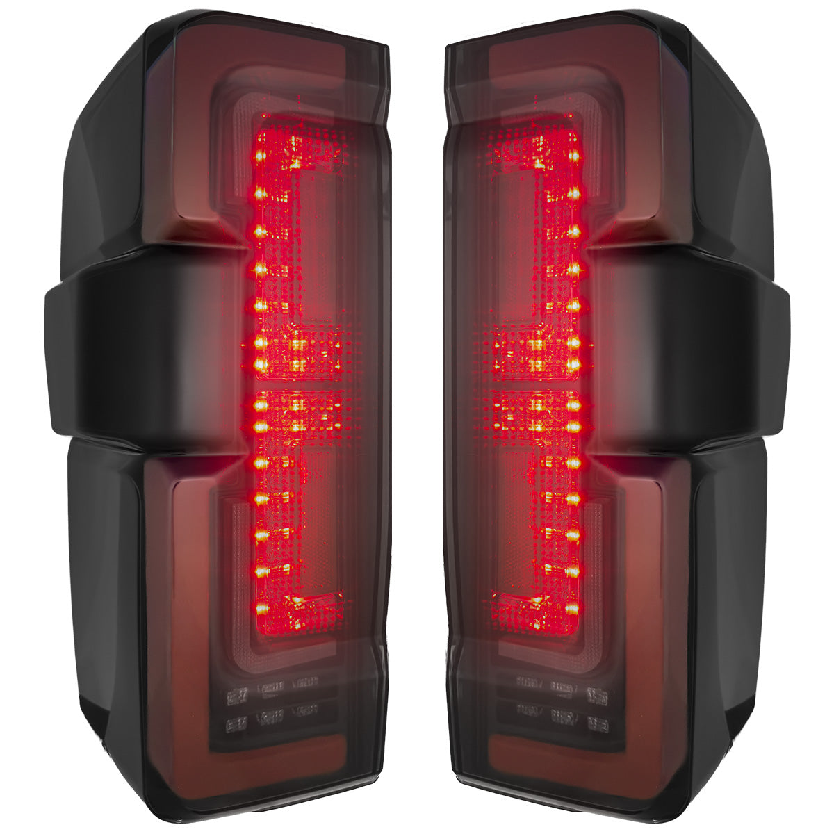 Ford Super Duty 23-26 Ultra Bright OLED Tail Lights Startup Light Sequence (Replaces Factory/OEM Halogen w/ BLIS Only) - Multiple Lens