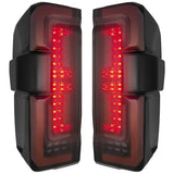Ford Super Duty 23-26 Ultra Bright OLED Tail Lights Startup Light Sequence (Replaces Factory/OEM Halogen w/ BLIS Only) - Multiple Lens