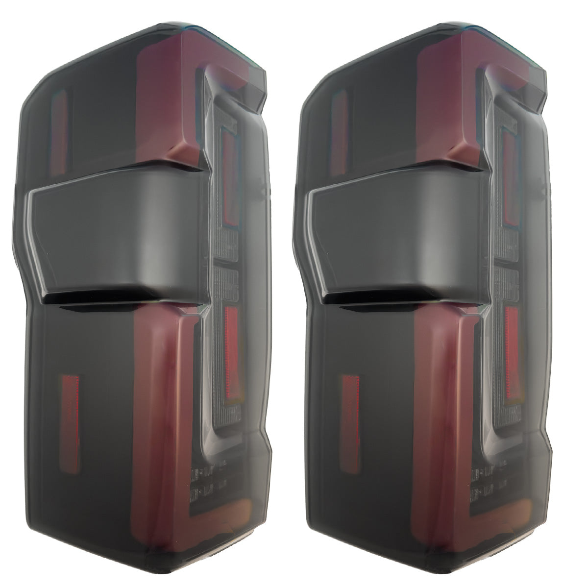 Ford Super Duty 23-26 Ultra Bright OLED Tail Lights Startup Light Sequence (Replaces Factory/OEM Halogen w/ BLIS Only) - Multiple Lens