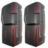 Ford Super Duty 23-26 Ultra Bright OLED Tail Lights Startup Light Sequence (Replaces Factory/OEM Halogen w/ BLIS Only) - Multiple Lens