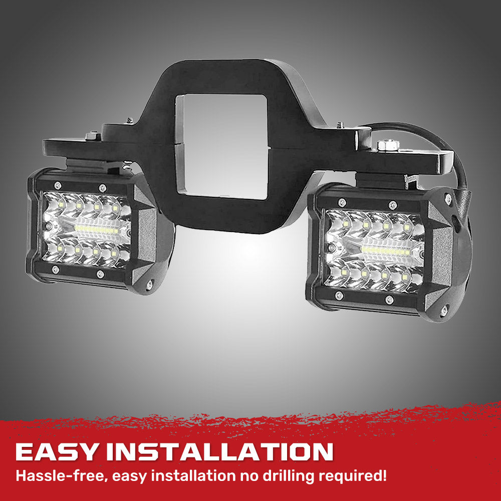 2" Universal Tow Hitch Mount Bracket w/ 2-Piece 60W LED Light Pods for Backup/Reverse Lights RECON 2" Universal Tow Hitch Mount Bracket w/ 2-Piece 60W LED Light Pods for Backup/Reverse Lights 2" Universal Tow Hitch Mount Bracket w/ 2-Piece 60W LED Light Pods for Backup/Reverse Lights 2" Universal Tow Hitch Mount Bracket w/ 2-Piece 60W LED Light Pods for Backup/Reverse Lights 2" Universal Tow Hitch Mount Bracket w/ 2-Piece 60W LED Light Pods for Backup/Reverse Lights