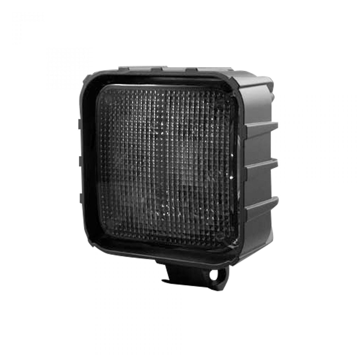 3500 Lumen Driving Light Kit 6000K 6 LEDs Black Chrome Square Housing Clear