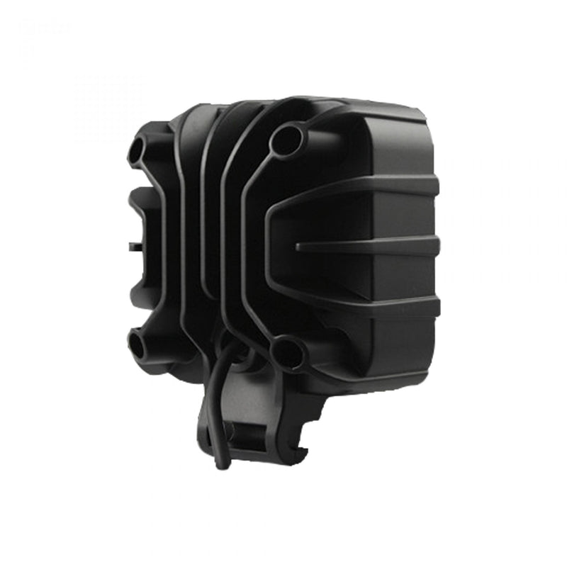 3500 Lumen Driving Light Kit 6000K 6 LEDs Chrome Square Housing Clear