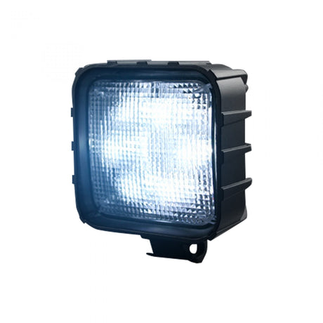 3500 Lumen Driving Light Kit 6000K 6 LEDs Chrome Square Housing Clear