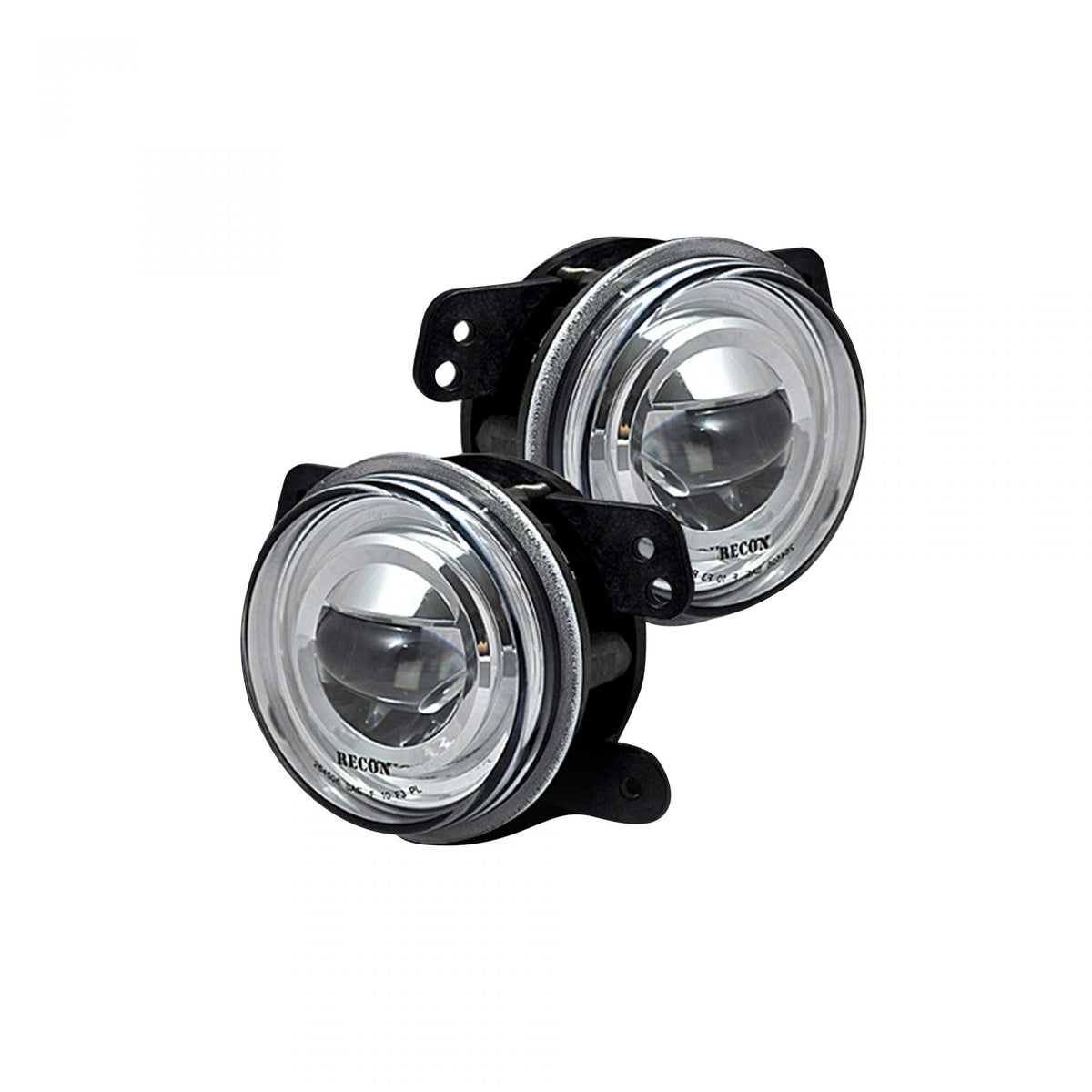 Jeep Wrangler 07-18 2-Piece Fog Lights Set I Clear & Chrome