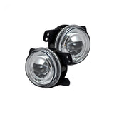 Jeep Wrangler 07-18 2-Piece Fog Lights Set I Clear & Chrome