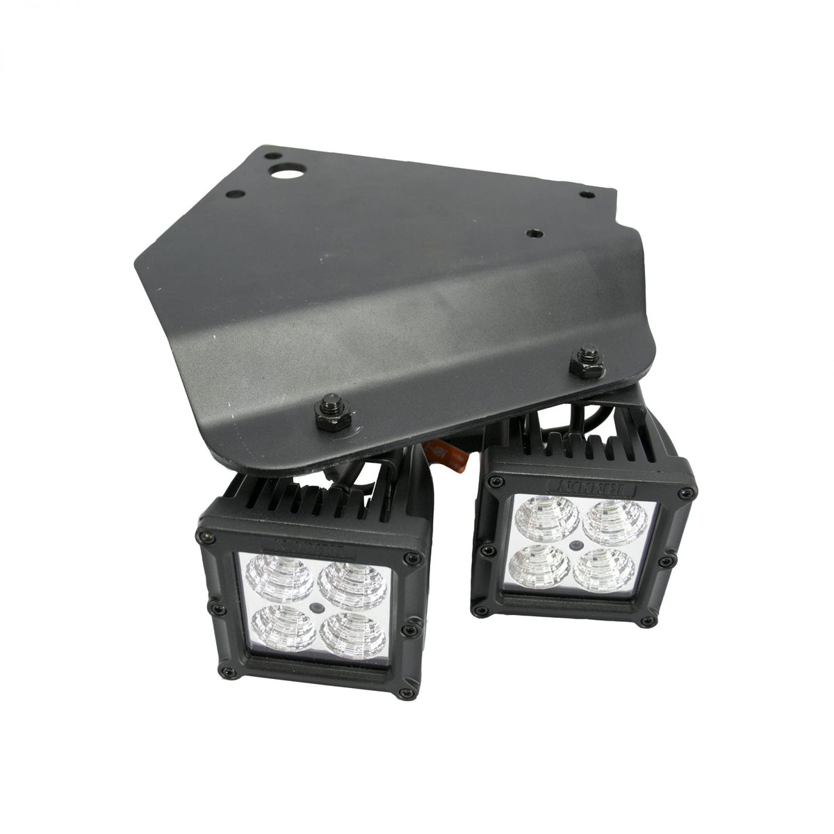1900 Lumen 3" Square LED 25° Flood Light 4 5-Watt Square CREE XTE Square