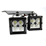1900 Lumen 3" Square LED 25° Flood Light 4 5-Watt Square CREE XTE Square