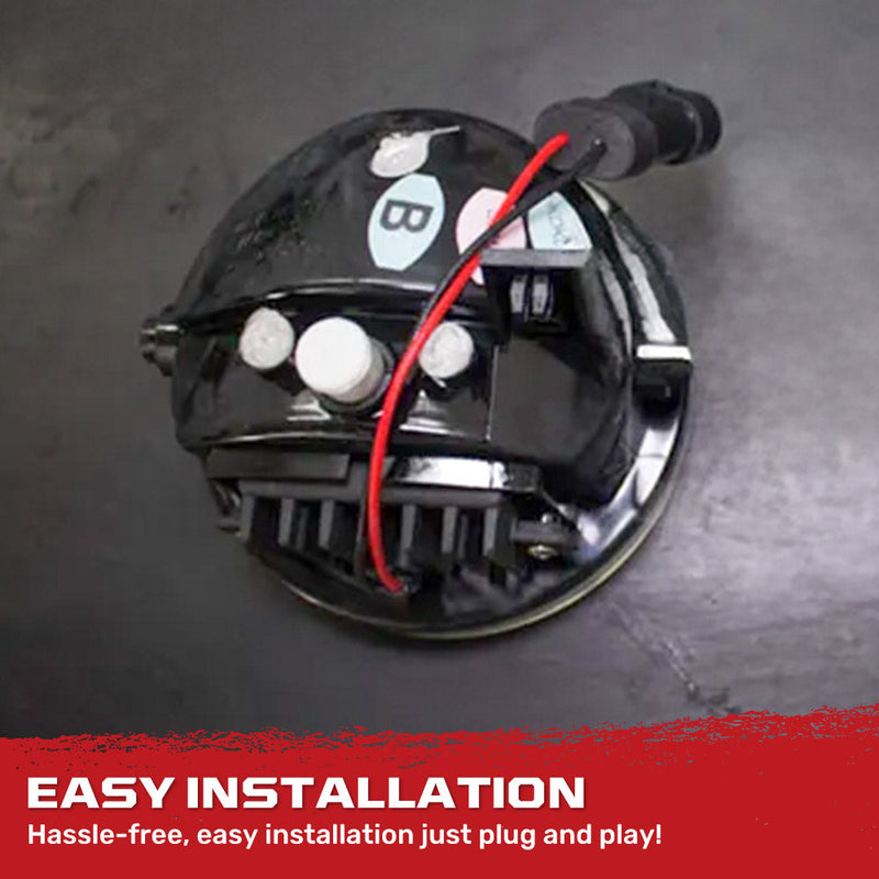 Ford F150 09-14 Ultra Bright White LED Fog Lights 2-Pc Kit (Replaces Factory Fog Lights) - Multiple Lens