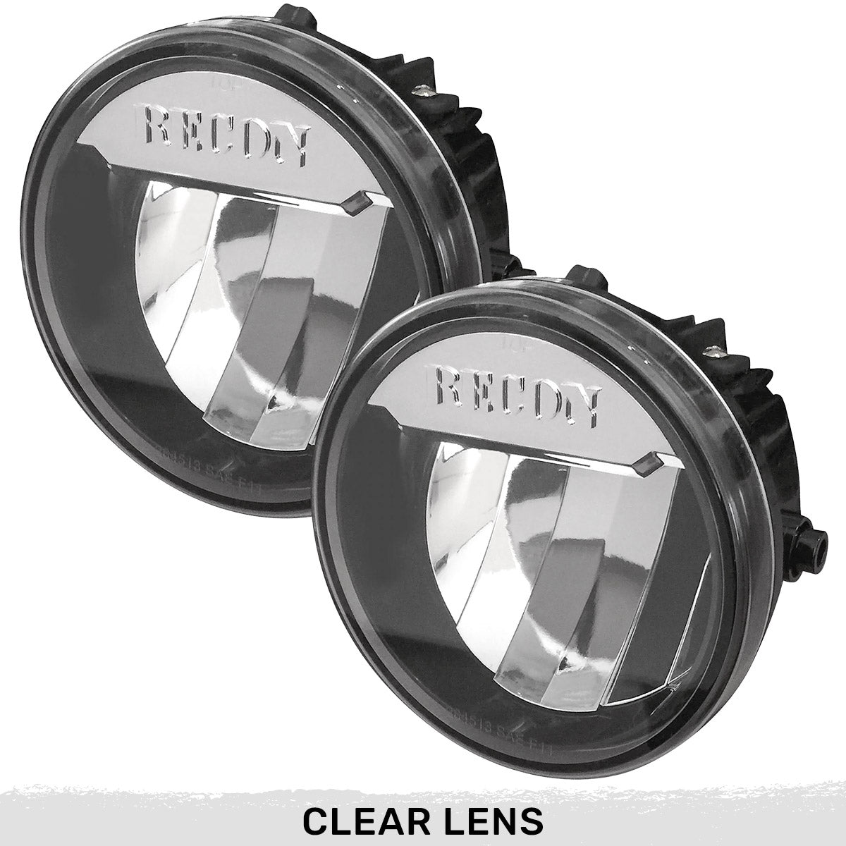 Ford F150 09-14 Ultra Bright White LED Fog Lights 2-Pc Kit (Replaces Factory Fog Lights) - Multiple Lens