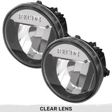 Ford F150 09-14 Ultra Bright White LED Fog Lights 2-Pc Kit (Replaces Factory Fog Lights) - Multiple Lens