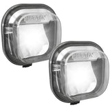 Ford Super Duty 11-16 Ultra Bright White LED Fog Lights 2-Pc Kit (Replaces Factory Fog Lights) - Multiple Lens